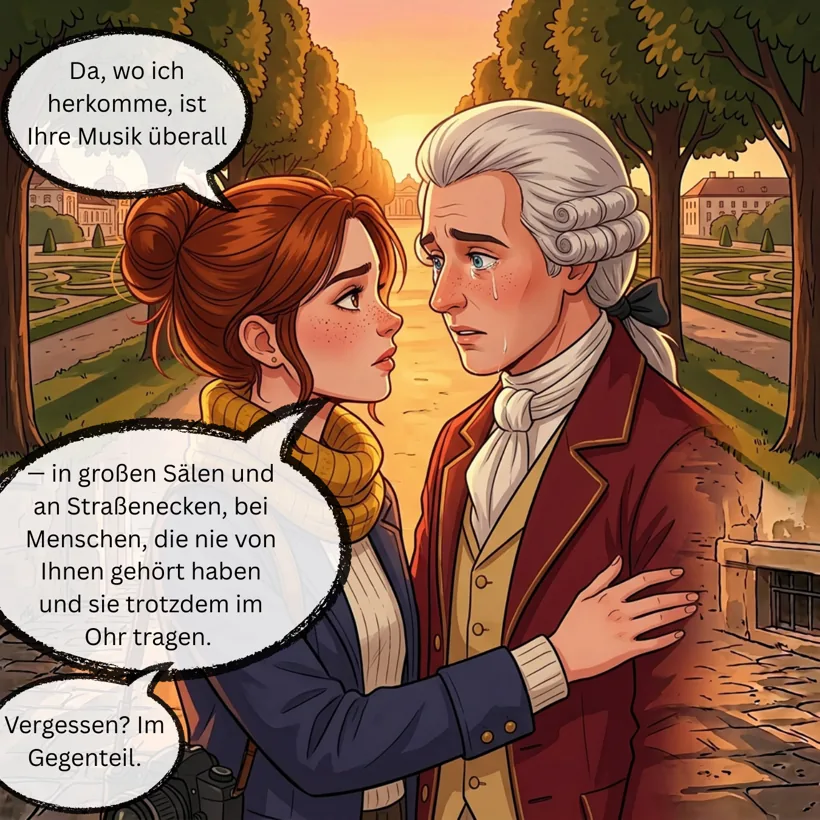 Comic-Panel 14: Musik überall